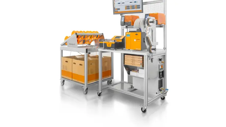 WEIDMULLER automatic cutting stripping and crimping machines