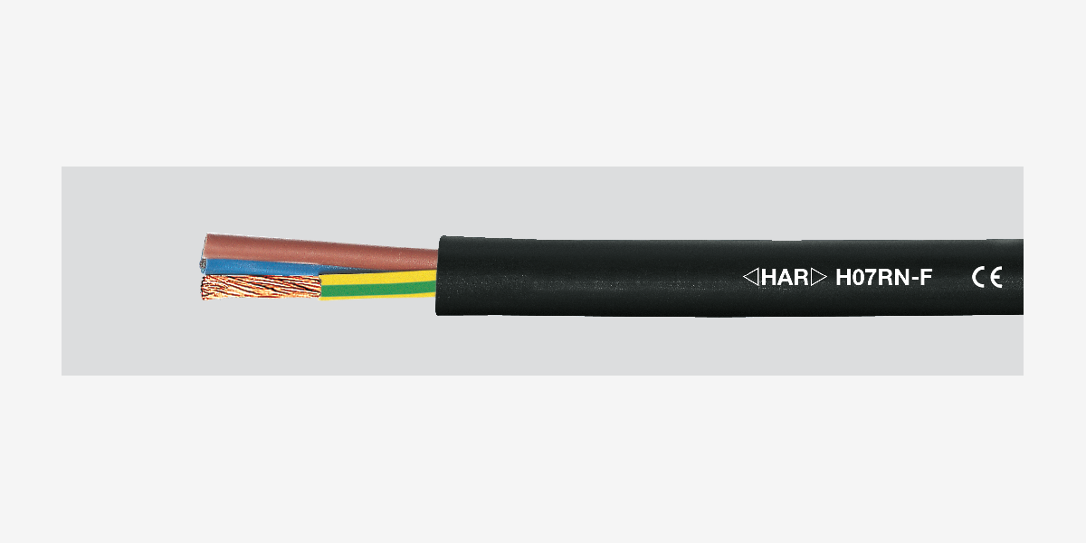 HELUKABEL Rubber cables / H07RN-F - representative cable image