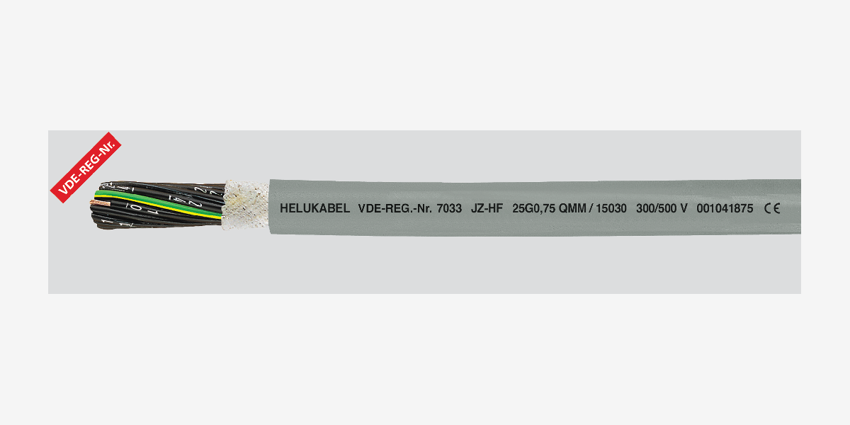 HELUKABEL Drag-chain cables / JZ-HF - representative cable image