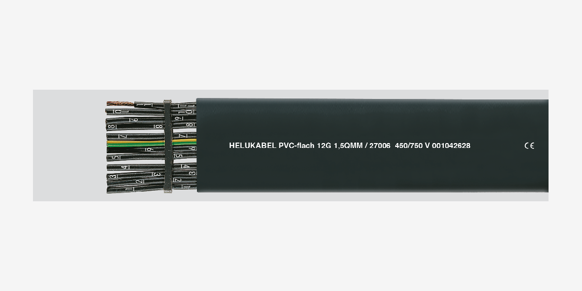 HELUKABEL Flat cables / PVC-flat - representative cable image