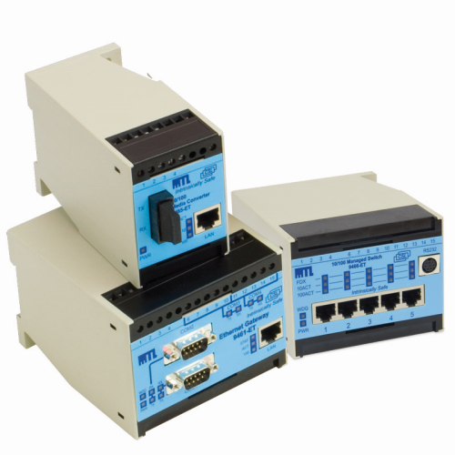 Intrinsically Safe Ethernet Products - historical catalogue reference