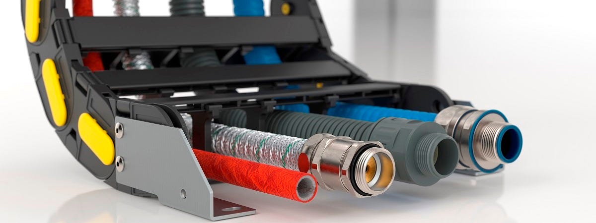 SILVIN® Protective Cable Conduit Systems And Cable Carrier Systems - historical catalogue reference