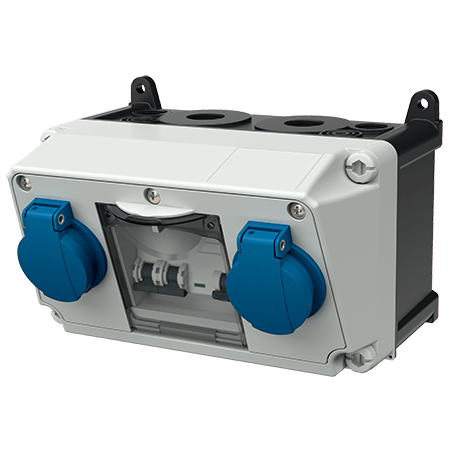 WALL MOUNTED RECEPTACLE