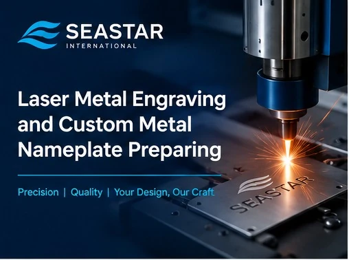 Industrial metal laser engraving and nameplate marking
