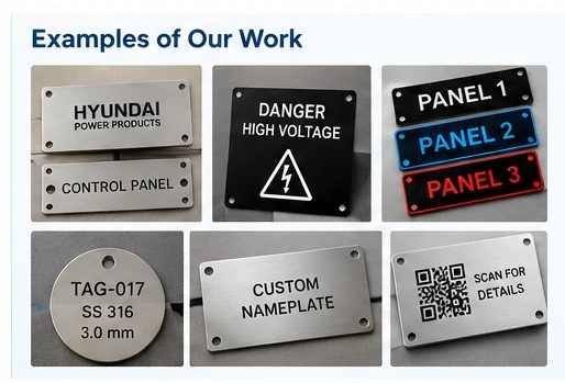 Custom Metal Nameplates