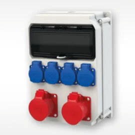 THERMOPLASTIC INSULATED DISTRIBUTION BOXES - WALL MOUNTING, THERMOPLASTIC INSULATED DISTRIBUTION BOX Image